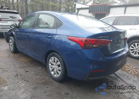 2022 Hyundai Accent Se z USA, uszkodzony, nr VIN 3KPC24A69NE160958